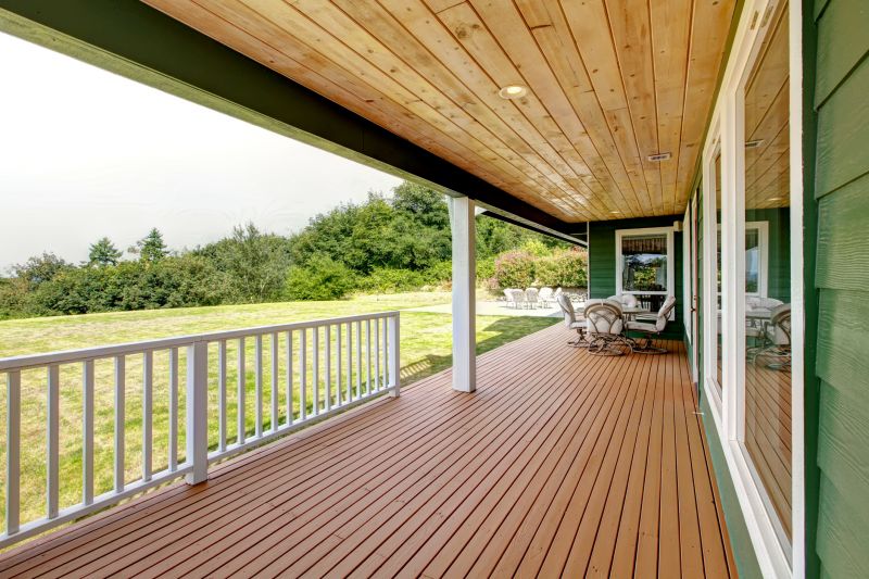Spacious Backyard Deck